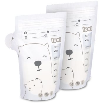 LOVI Buddy Bear sac pentru păstrarea laptelui matern - imagine 2